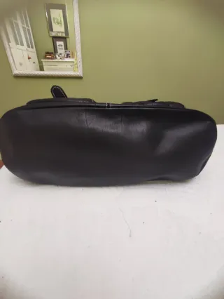 Bolso CAROLL negro piel