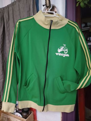 Sudadera Vespa Verde y Amarillo