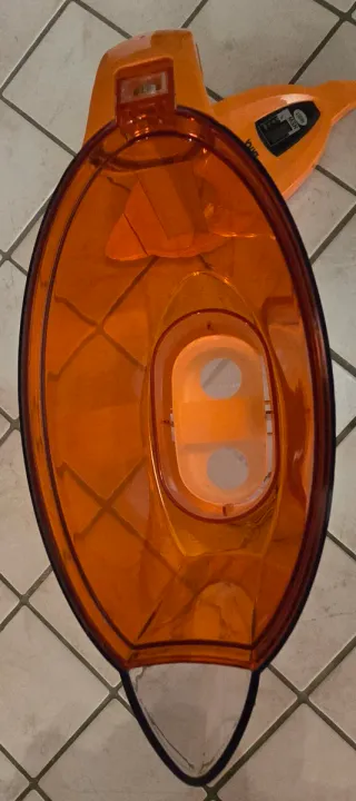 Caraffa filtrante Laica arancione trasparente