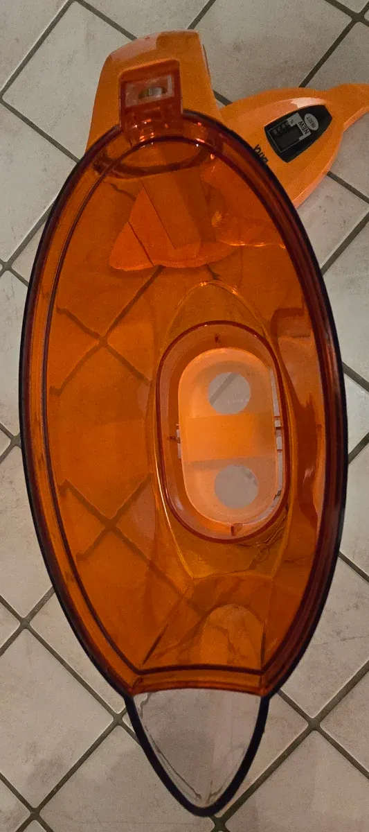 Caraffa filtrante Laica arancione trasparente