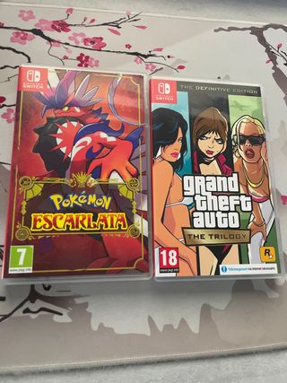 Nintendo Switch: Pokémon Scarlatto e GTA Trilogy
