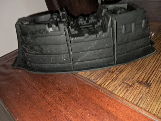 Stampo per pasticceria a forma di nave nera