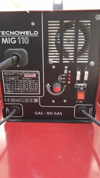 Saldatrice Tecnoweld MIG 110 Gas/No Gas