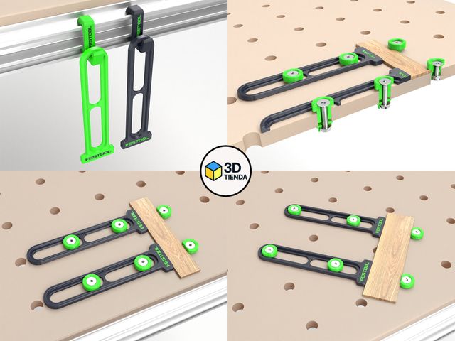 Asta regolabile per Festool MFT 3