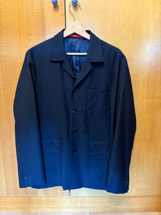 Chaqueta Carolina Herrera Azul Talla 38