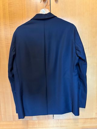 Chaqueta Carolina Herrera Azul Talla 38