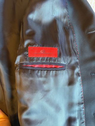 Chaqueta Carolina Herrera Azul Talla 38