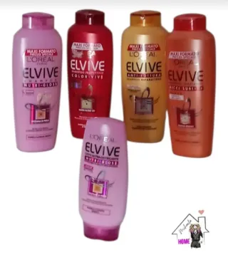 Elvive Shampoo e Balsamo Kit X 5 Formato