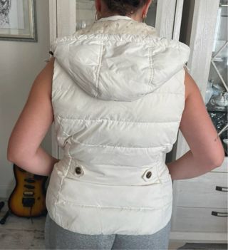 Chaleco Tommy Hilfiger Plumas Blanco