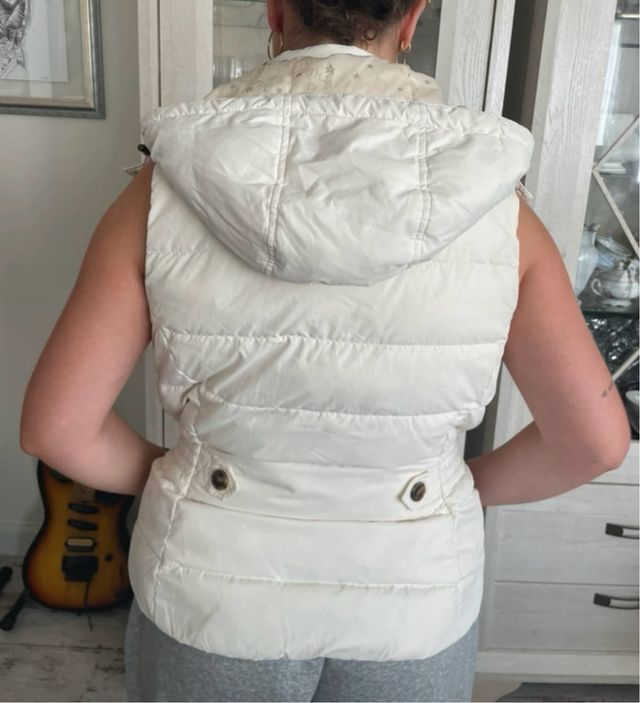 Chaleco Tommy Hilfiger Plumas Blanco