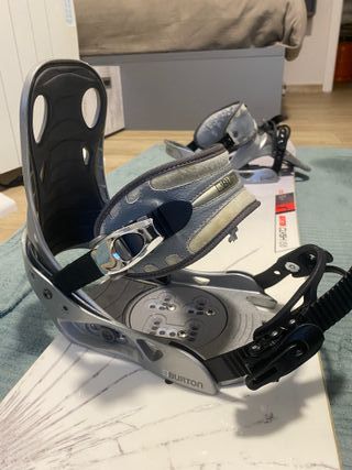 Tabla Snow Burton + Fijaciones BURTON