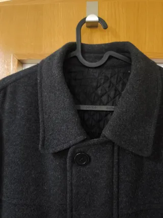 Abrigo Olloqui Negro Talla XL