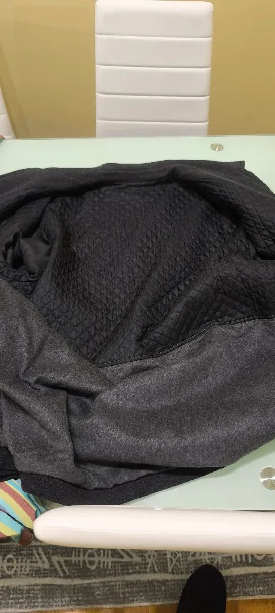 Abrigo Olloqui Negro Talla XL