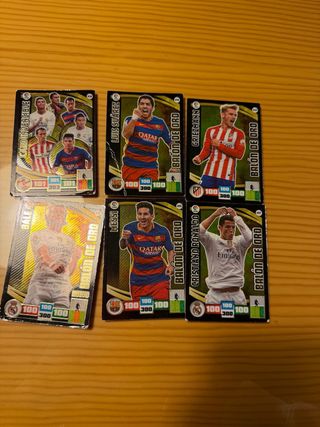 Balones de Oro Adrenalyn 2015-2016