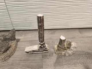 Lote decoración acuario ruinas romanas