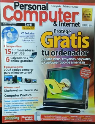 39 revistas Personal computer + extras.