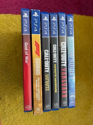 Playstation4 Slim+ 6 juegos+ mando + bolsa Ps4.