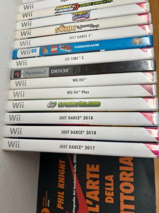 Giochi Wii: Wii Sports, Wii Party, Sonic, Just Dan