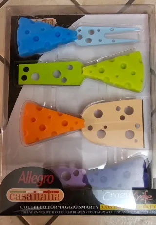 Set 4 coltelli formaggio Allegro