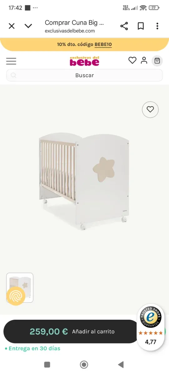 Cuna Big bebecae trama