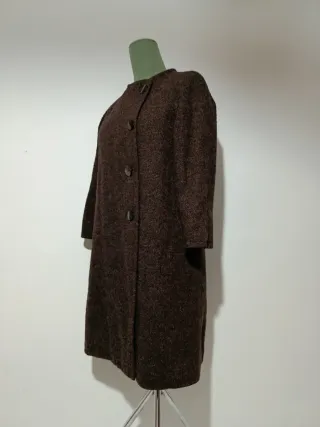 Cappotto donna marrone