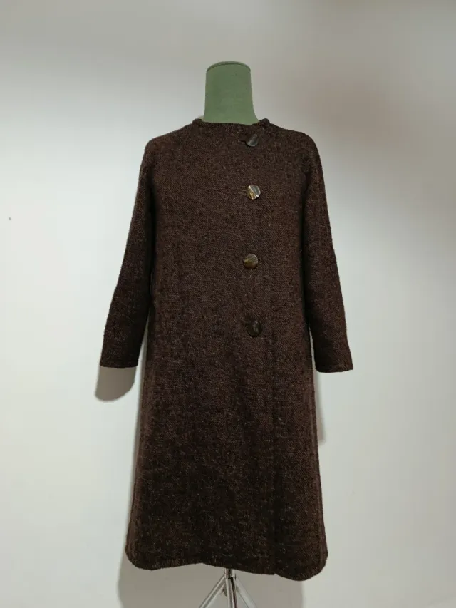 Cappotto donna marrone