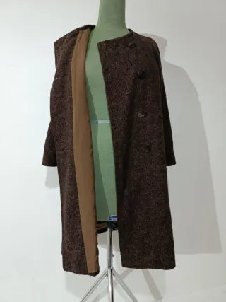 Cappotto donna marrone