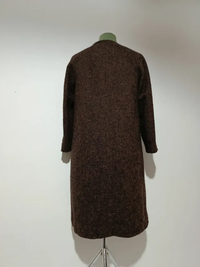 Cappotto donna marrone