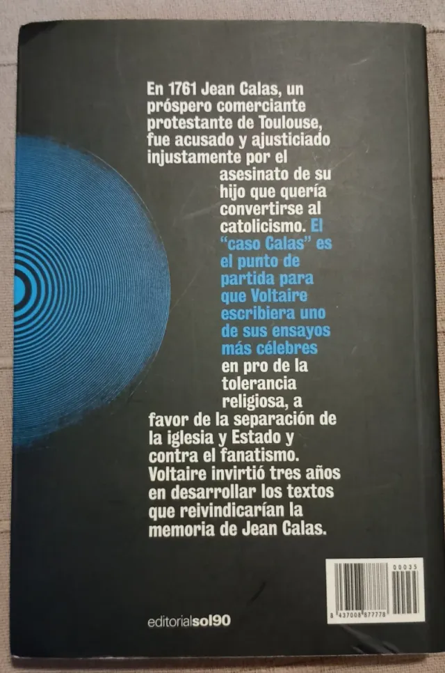 Tratado sobre la tolerancia