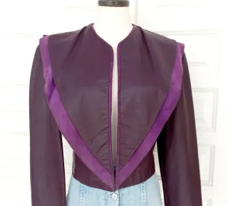 Giacchetta in pelle, vintage