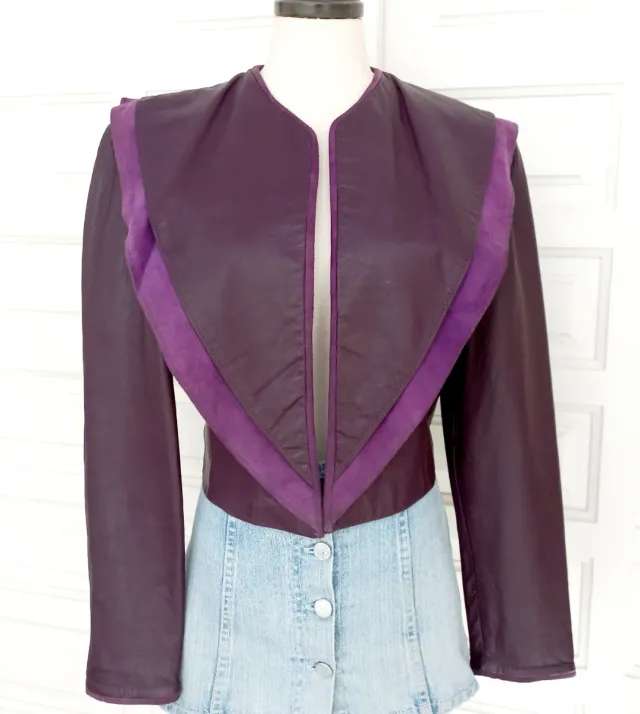 Giacchetta in pelle, vintage