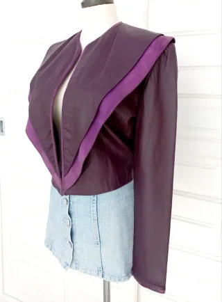 Giacchetta in pelle, vintage