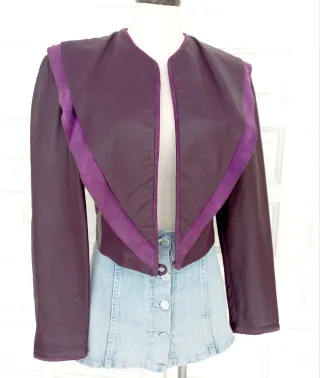 Giacchetta in pelle, vintage