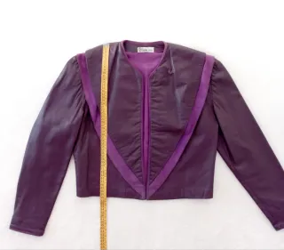 Giacchetta in pelle, vintage