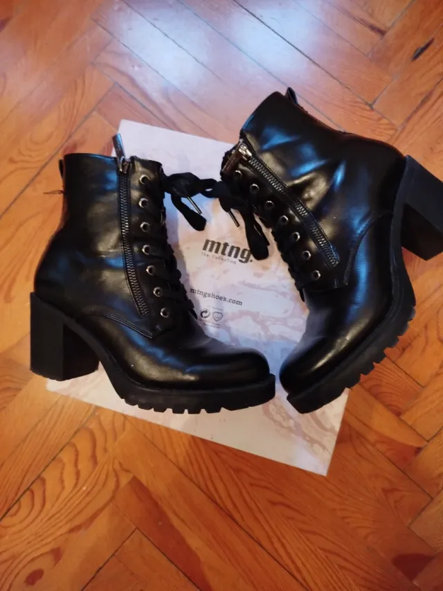 Botas MTNG militares negras