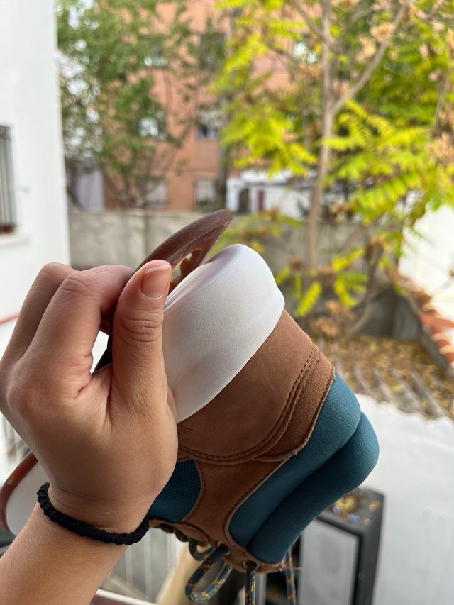 Botas Timberland Marrones y Turquesa