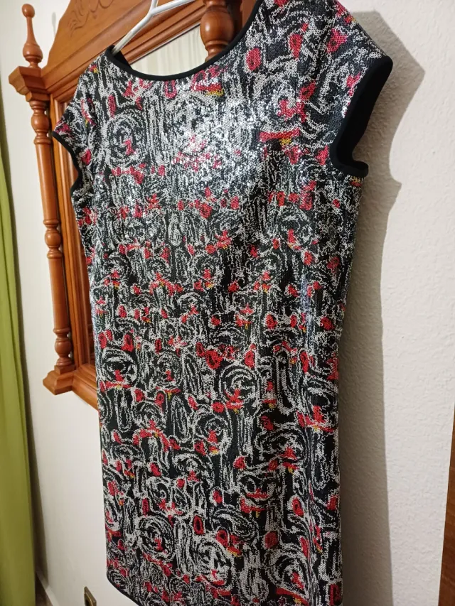 Vestido de fiesta con lentejuelas