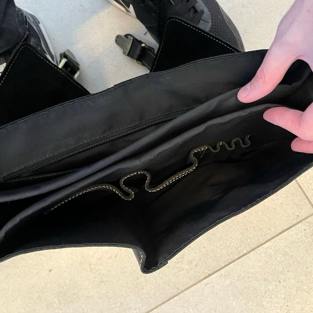 Bolso Cuero Marrón oscuro Tipo Satchel