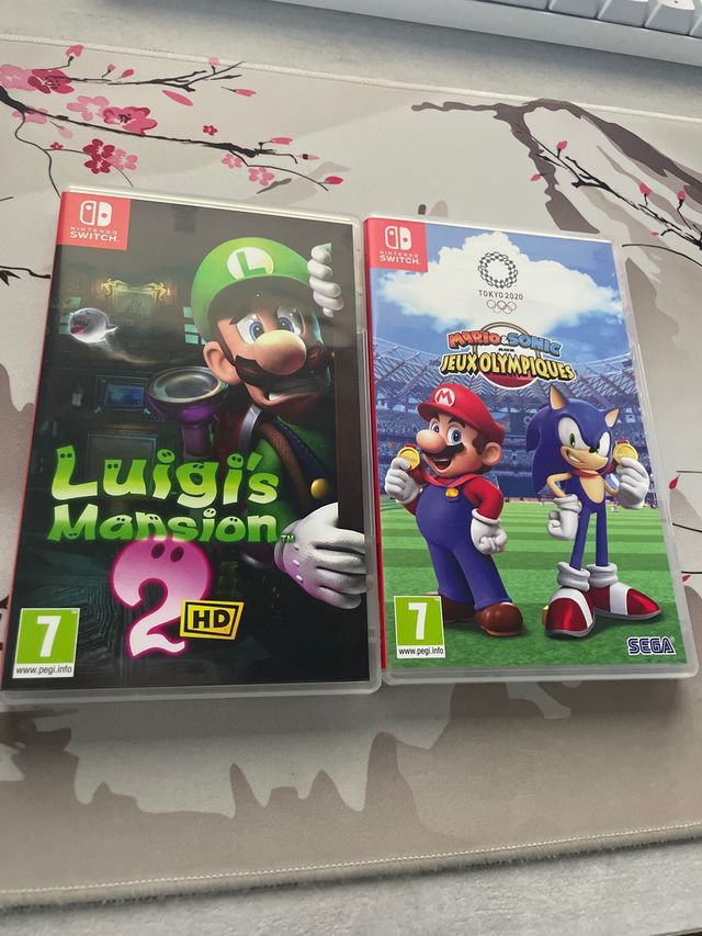 Luigi's Mansion 2 HD y Mario & Sonic J.O.