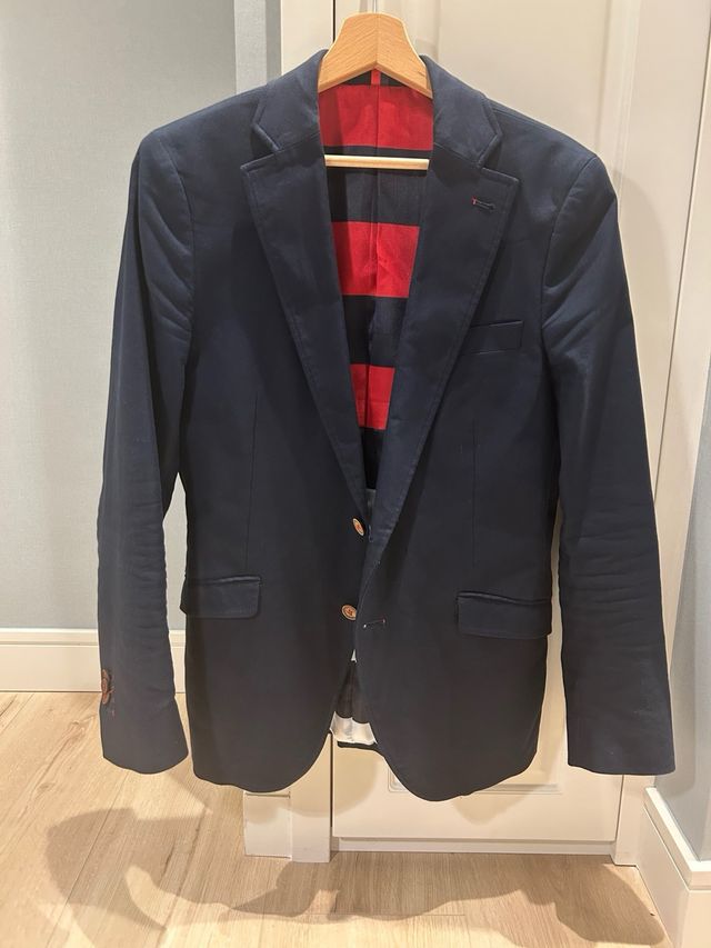 Americana El Ganso azul