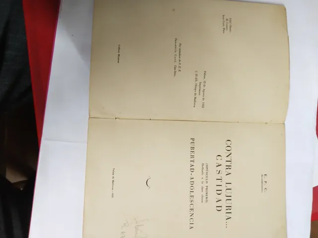 Libro Contra lujuria..., Castidad 1952