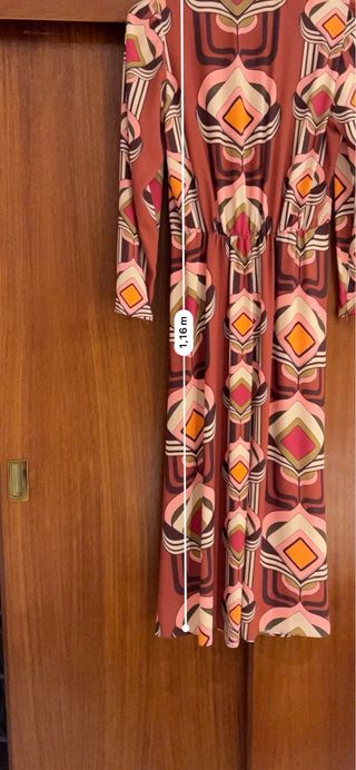 Vestido Sfera Estampado Geométrico