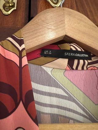 Vestido Sfera Estampado Geométrico