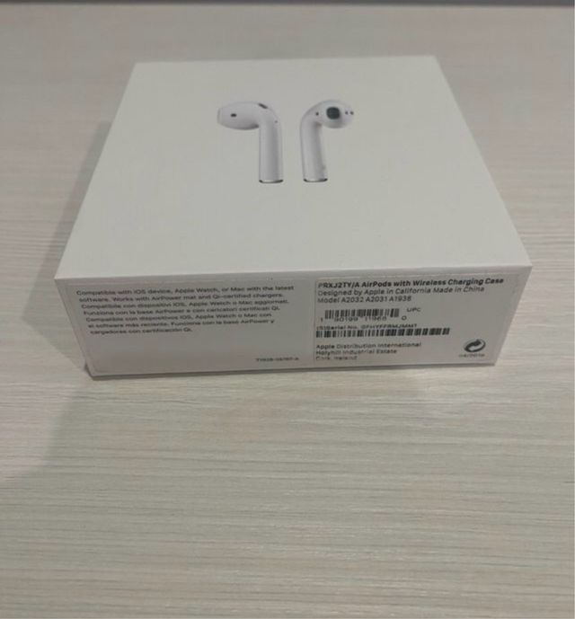 Airpods 2ª Gen Carga Inalámbrica