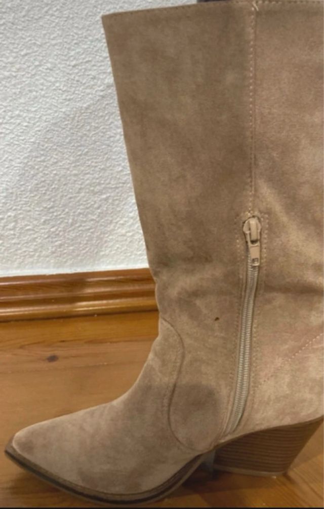 Botas camel sin usar