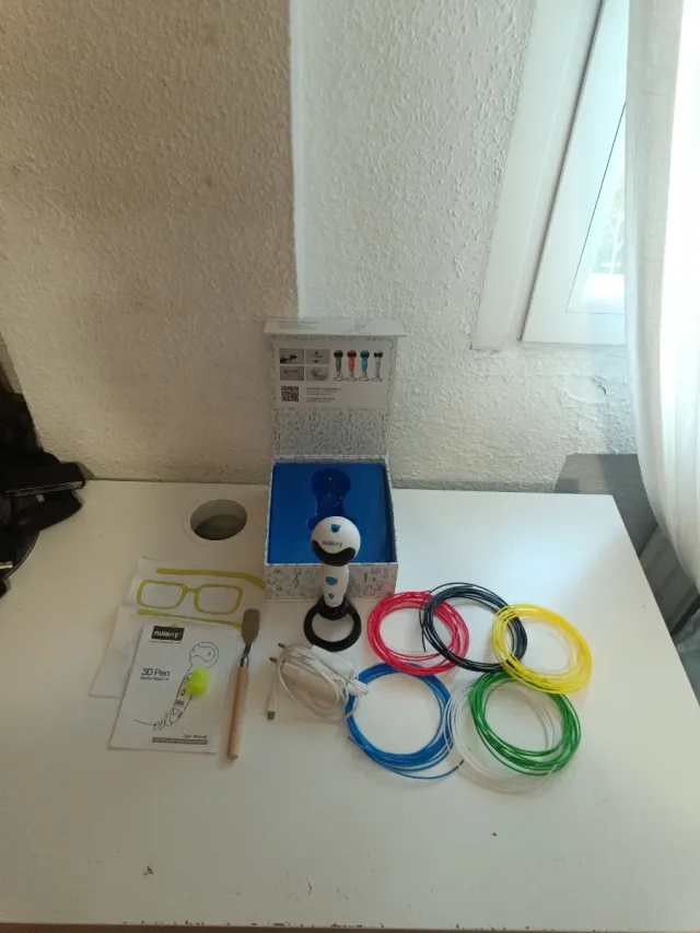 Lápiz 3D Nulaxy con Accesorios