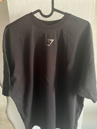 Camiseta Gymshark Negra Talla M