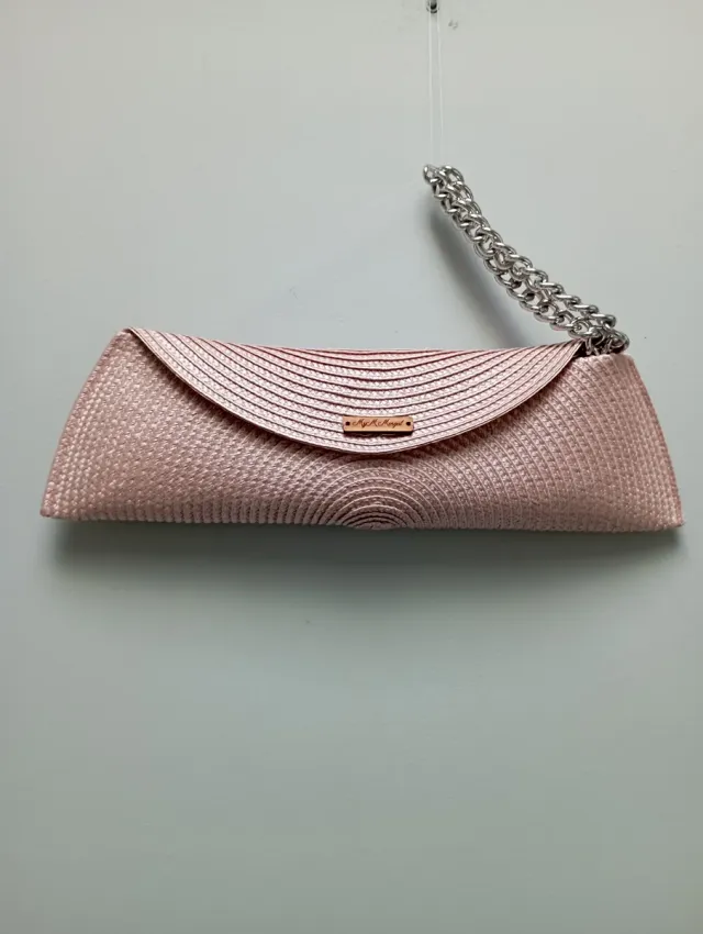 Bolso de fiesta rosa