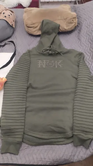 Sudadera Hombre Verde NOK