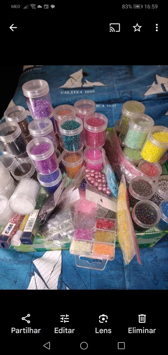 Misangas para artesanato